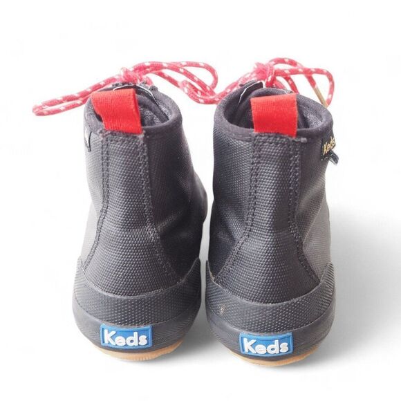 Keds Scout Splash Canvas Waterproof Sneaker Boots WF58419 Black Women's 8.5 - Picture 5 of 12